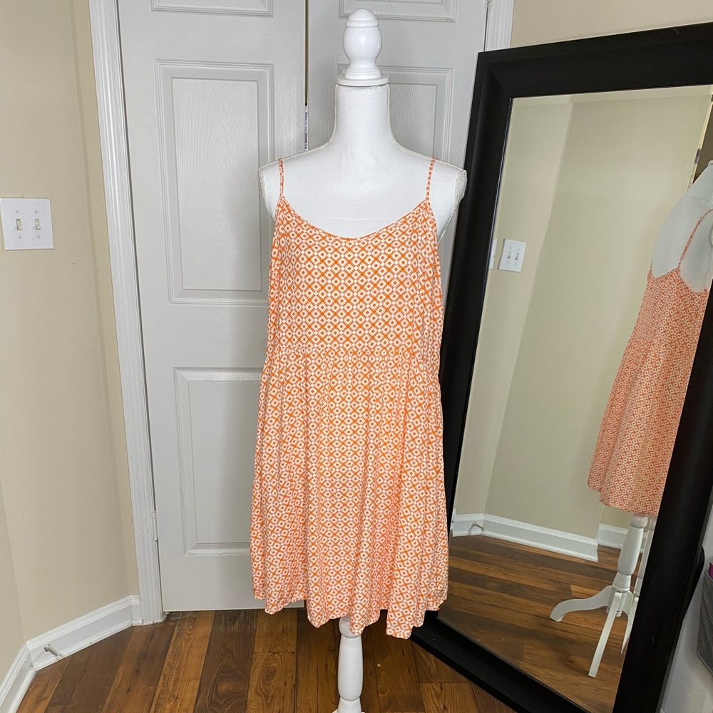 Patterned A-Line Dress